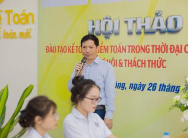Thầy Mai Khắc Thành- Trưởng khoa Quản trị - Tài Chính, Trường Đại Học hàng hải Việt Nam